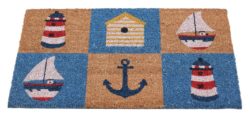 Gardman Life's a Beach Printed Doormat.